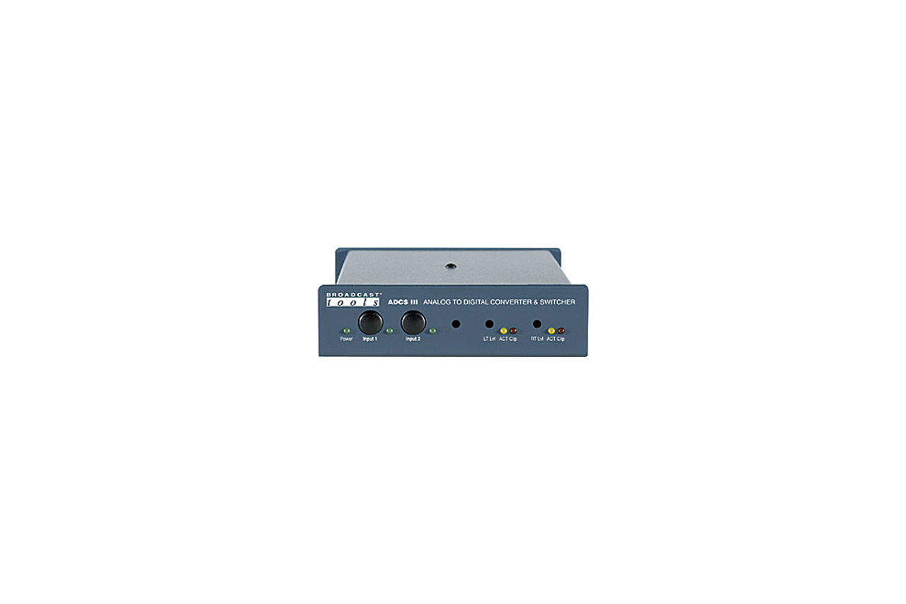 Broadcast Tools Analog To Digital Converter & Switcher ADCS-III | RF ...