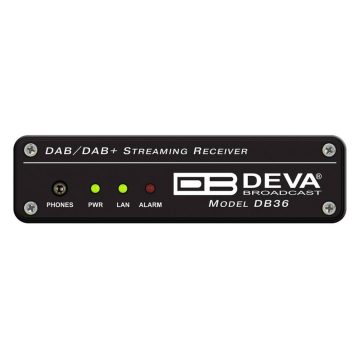 DEVA Broadcast DB36 Dab/Dab + Radio Streaming Receiver