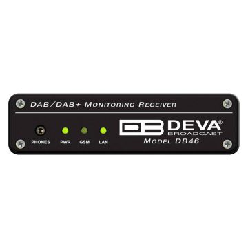 DEVA Broadcast DB46 Compact Dab/Dab+ Monitoring Receiver