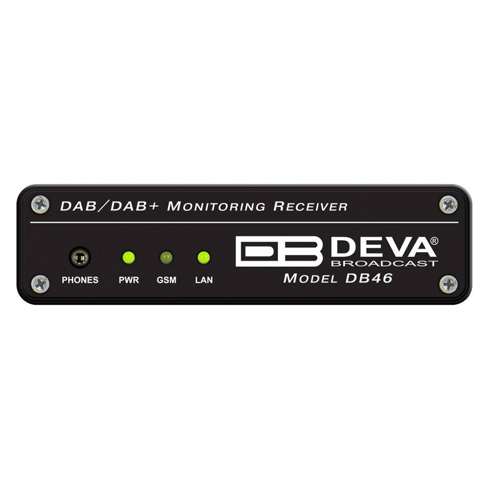 DEVA Broadcast DB46 Compact Dab/Dab+ Monitoring Receiver