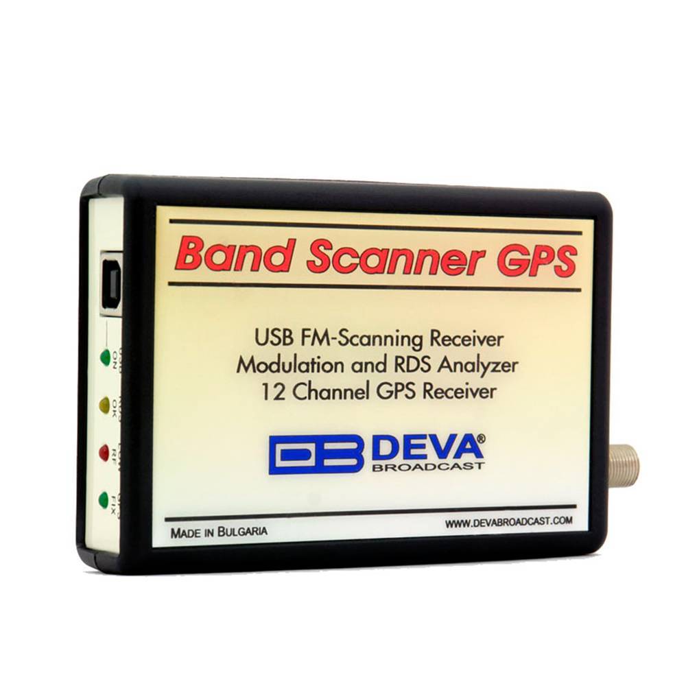 DEVA Broadcast Band Scanner Gps