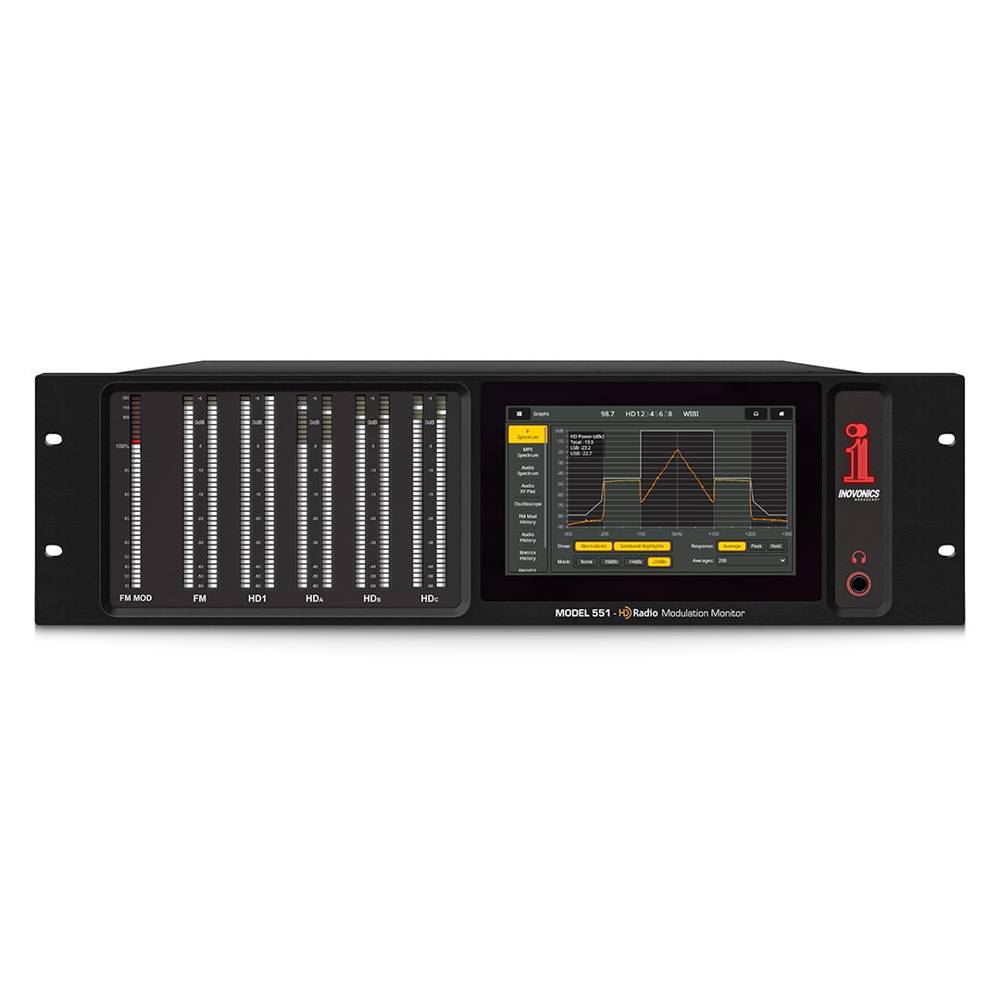 Inovonics 551 HD Radio Modulation Monitor: 3U Package