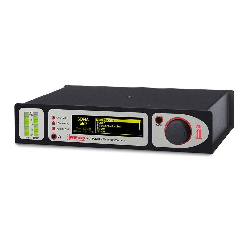 Inovonics 567 Sofia AM Sitestreamer+™: DSP-Based Remote Monitor-Receiver – - Image 2