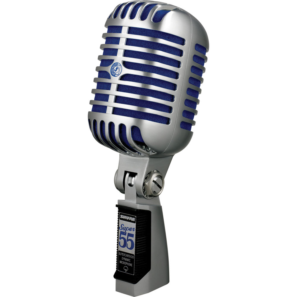 Shure Super 55 Deluxe Supercardioid Dynamic, Vocal Microphone