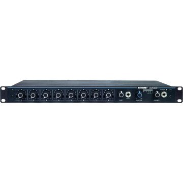 Shure SCM800 Eight Channel Microphone Mixer with EQ per Channel