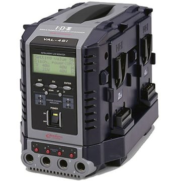 IDX VAL-4Si 8-Channel (4+4) Simultaneous Quick Charger w/ LCD Display