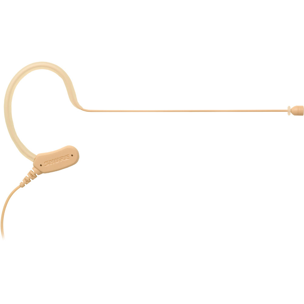 Shure MX153C/O-TQG Omnidirectional Earset Headworn Microphone Cocoa