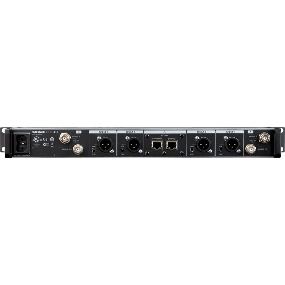 Shure ULXD4Q Quad Digital Wireless Receiver - Image 2