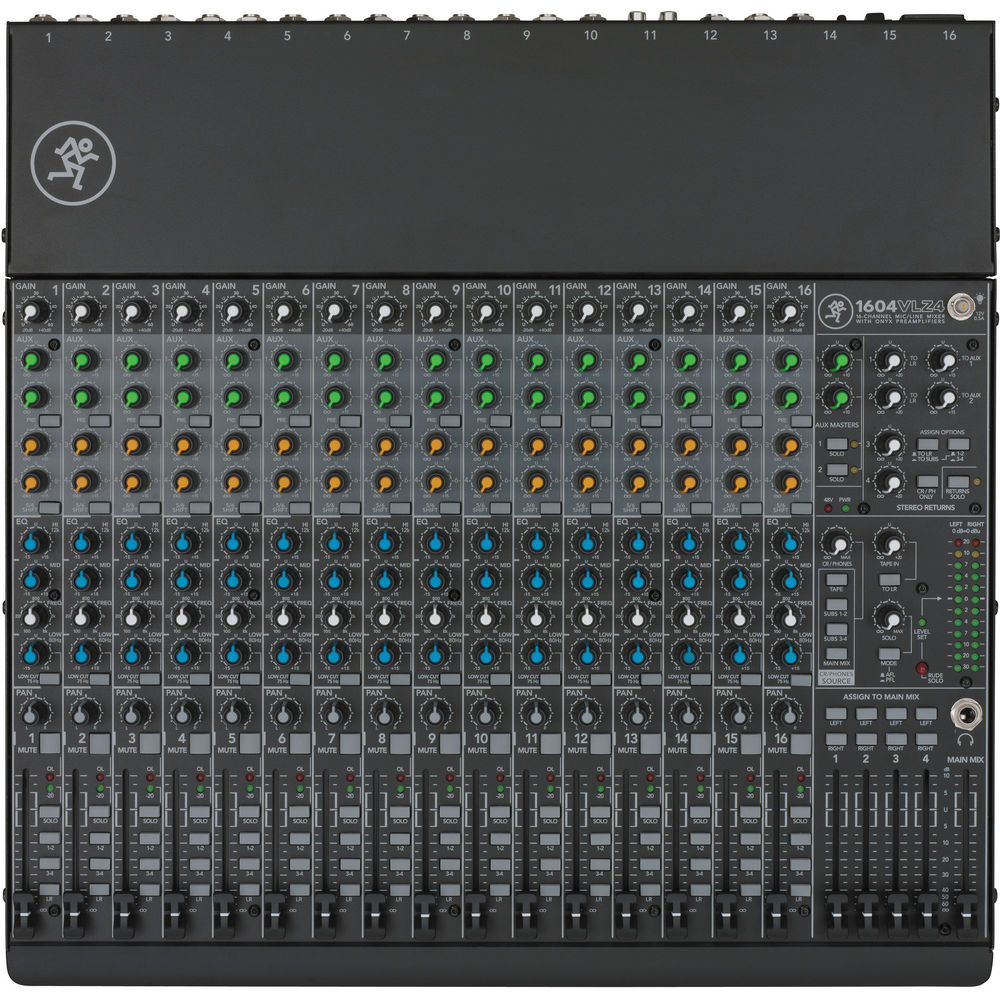 Mackie 1604VLZ4 16-Channel Compact 4-BUS Mixer - Image 2