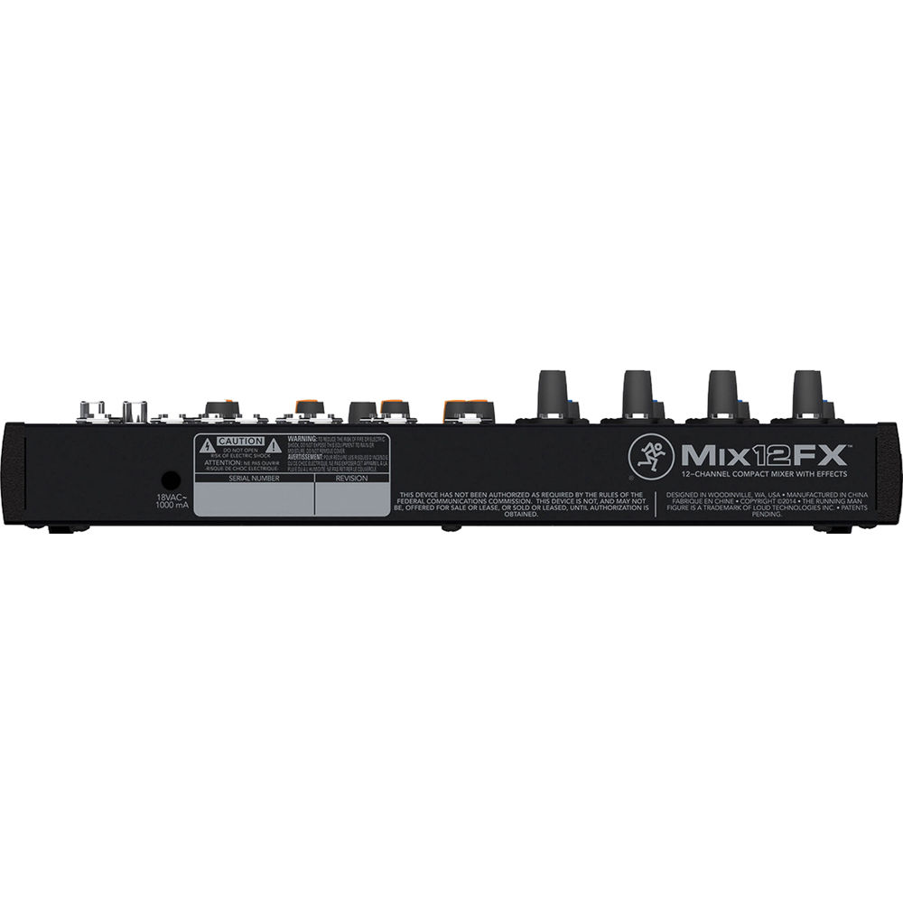 Mackie MIX12FX 12-Channel Compact Mixer w/ FX - Image 5