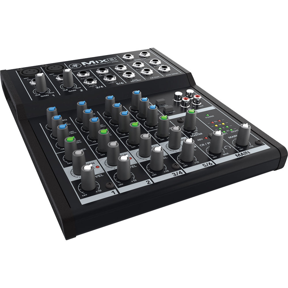 Mackie MIX8 8-Channel Compact Mixer