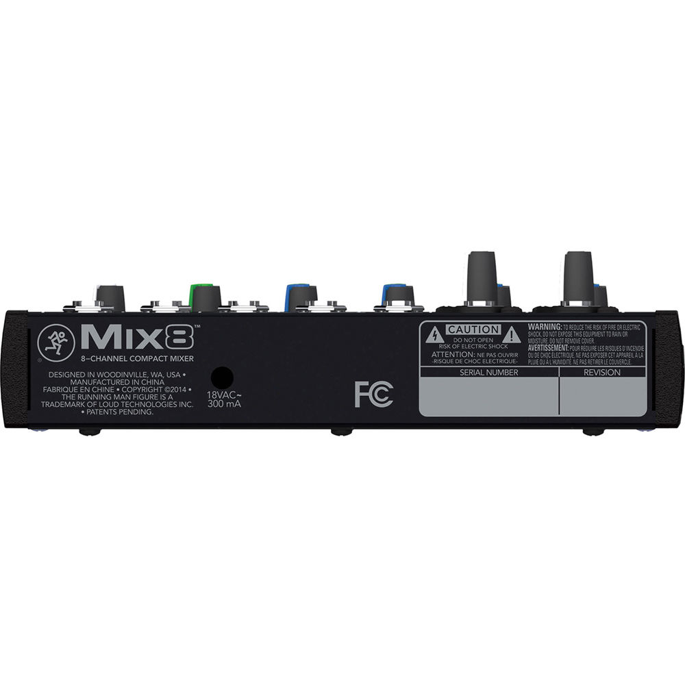 Mackie MIX8 8-Channel Compact Mixer - Image 4
