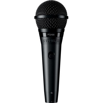 Shure PGA58-XLR Cardioid Dynamic Vocal Microphone XLR-XLR Cable