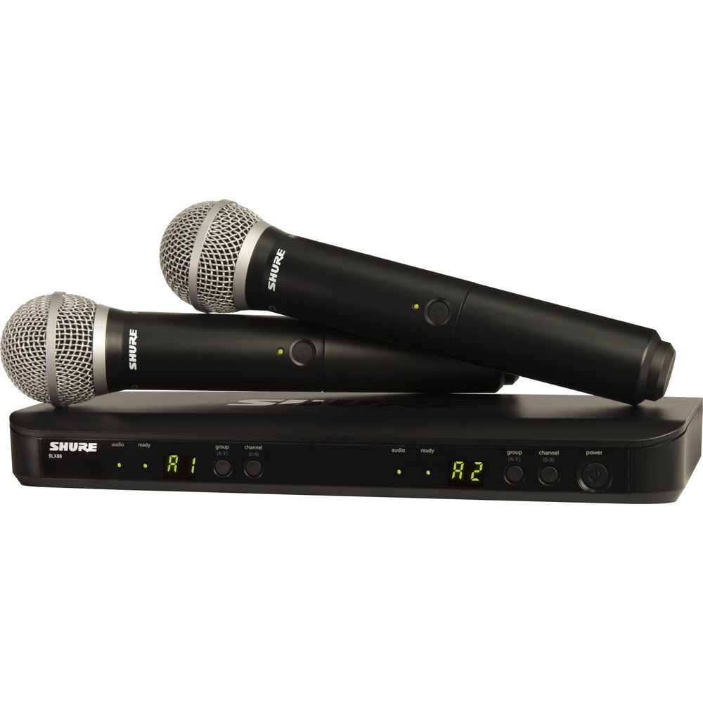 Shure BLX288/PG58DUAL Vocal System