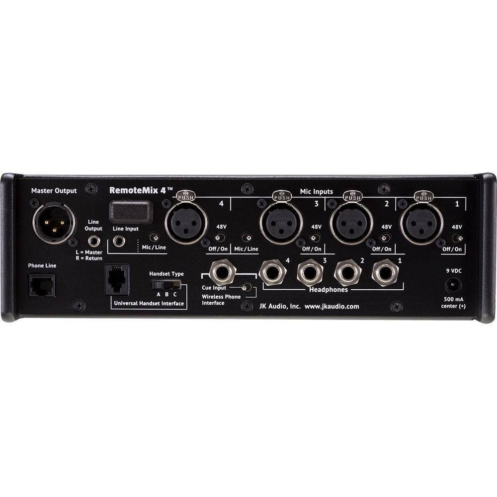 JK Audio Remotemix 4 Portable Broadcast Mixer