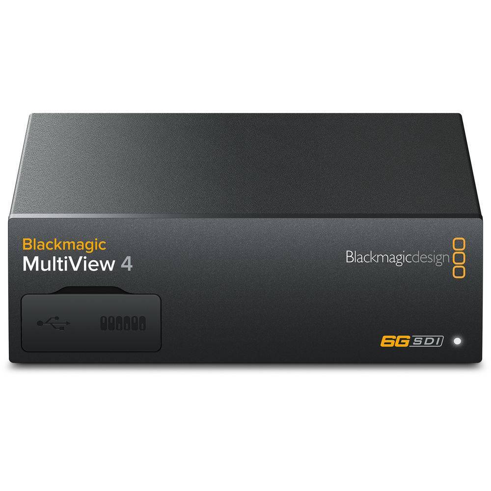 Blackmagic Design BMD-HDL-MULTIP6G/04 Multiview 4 Features: 4x 6G-SDI Inputs - Image 2