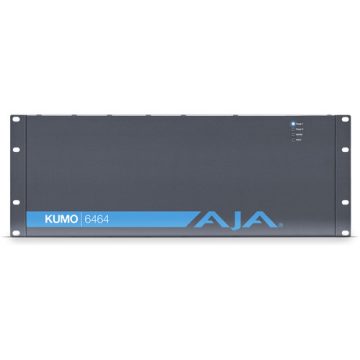 AJA KUMO-6464-COMPACT 64x 64 SDI Router, with 1 Power Supply