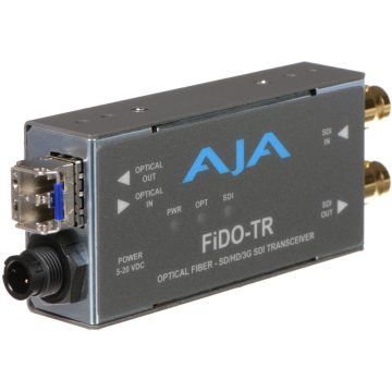 AJA FiDO-4R 4-Channel Single Mode LC Fiber to 3G-SDI Receiver