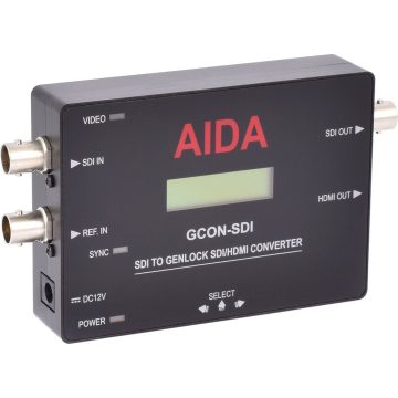 AIDA Gcon-SDI SDI Genlock Converter w/ Active Loop Out