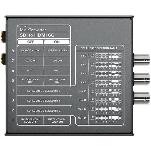 Blackmagic Design BMD-CONVMBSH4K6G Mini Converter – SDI to HDMI 6G - Image 3