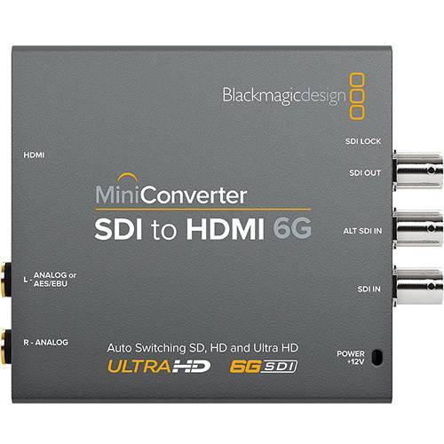 Blackmagic Design BMD-CONVMBSH4K6G Mini Converter – SDI to HDMI 6G - Image 2