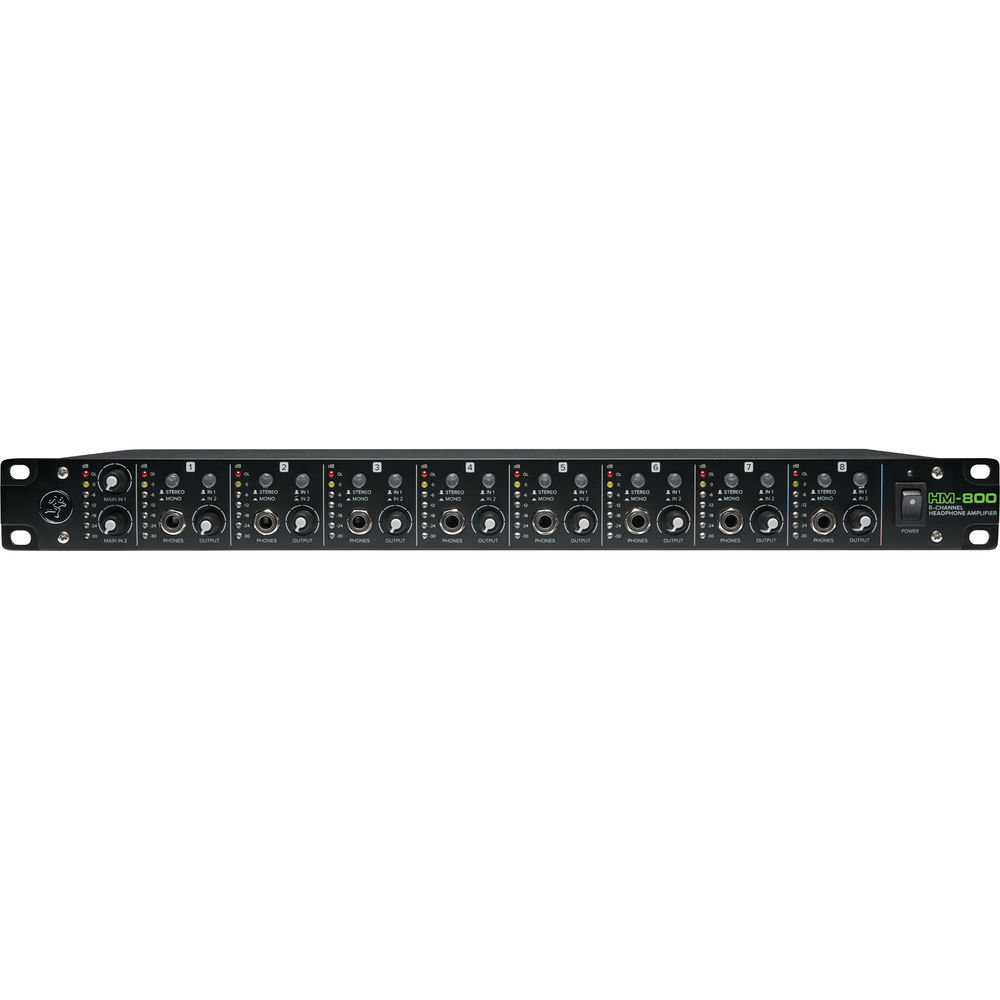 Mackie HM-800 8-Channel Headphone Amplifier - Image 2