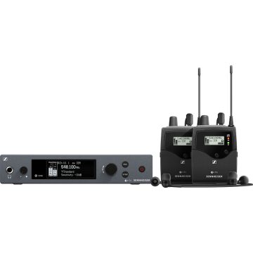 Sennheiser EW-IEM-G4-TWIN-G Wireless Stereo Monitoring Twin Set