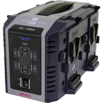 IDX VL-4Se 4-Channel Simultaneous Quick Charger Dimensions: 6.14