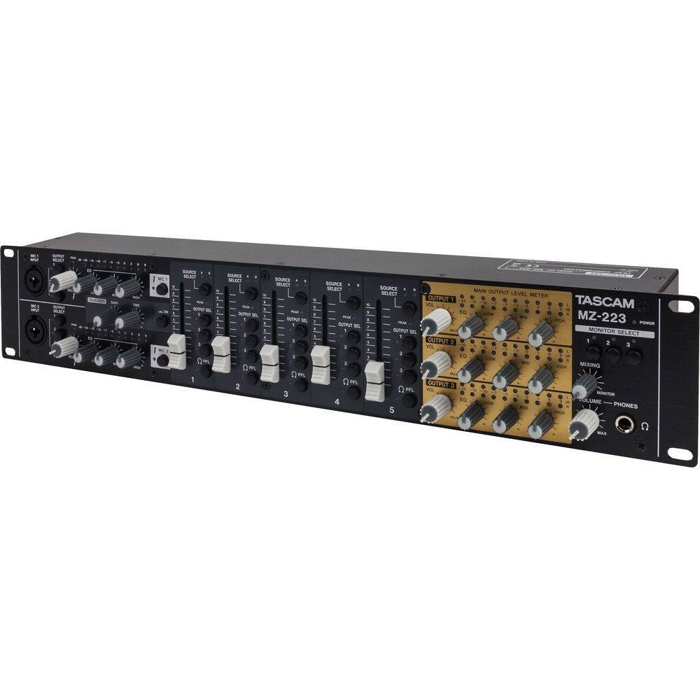 TASCAM MZ-223 Triple Output Zone Mixer