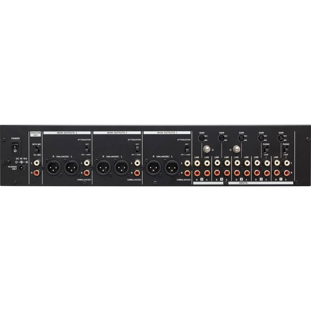 TASCAM MZ-223 Triple Output Zone Mixer - Image 2