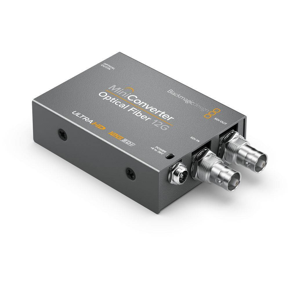 Blackmagic Design BMD-CONVMOF12G Mini Converter Optical Fiber 12G