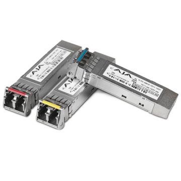 AJA FIBERLC-1TX-12G 1-Channel 12G-SDI Single Mode LC Fiber Transmitter SFP