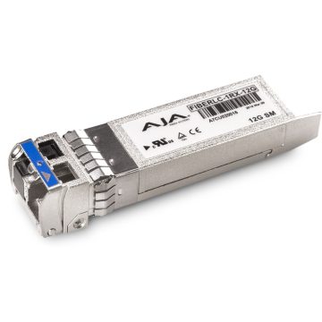 AJA FIBERLC-1RX-12G 1-Channel 12G-SDI Single Mode LC Fiber Receiver SFP