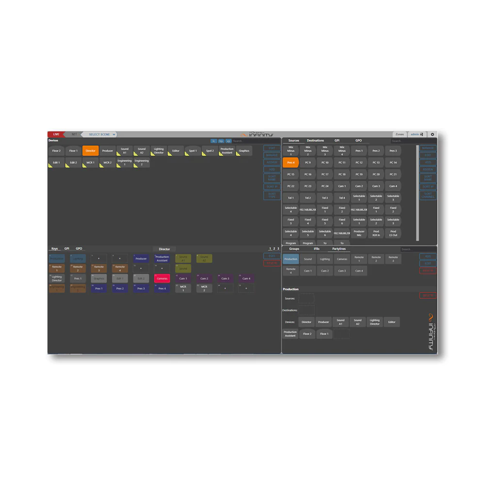 Infinity – Infinity Dashboard Server Enterprise Dashboard Server System