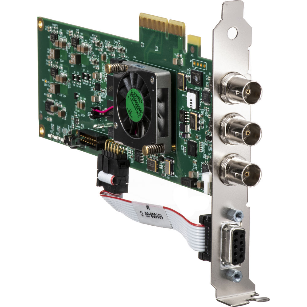 AJA KONA-1-T-R0 Single Channel 3G/1.5G-SDI I/O Tall RS-422 Pcie 2.0 Card - Image 4