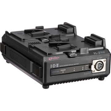 IDX VL-2PLUS 2-Channel Sequential Charger w/60W Power Supply Dimensions: 5.94