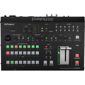 Roland V-600UHD 4K UHD Video Switcher – 6 Channel
