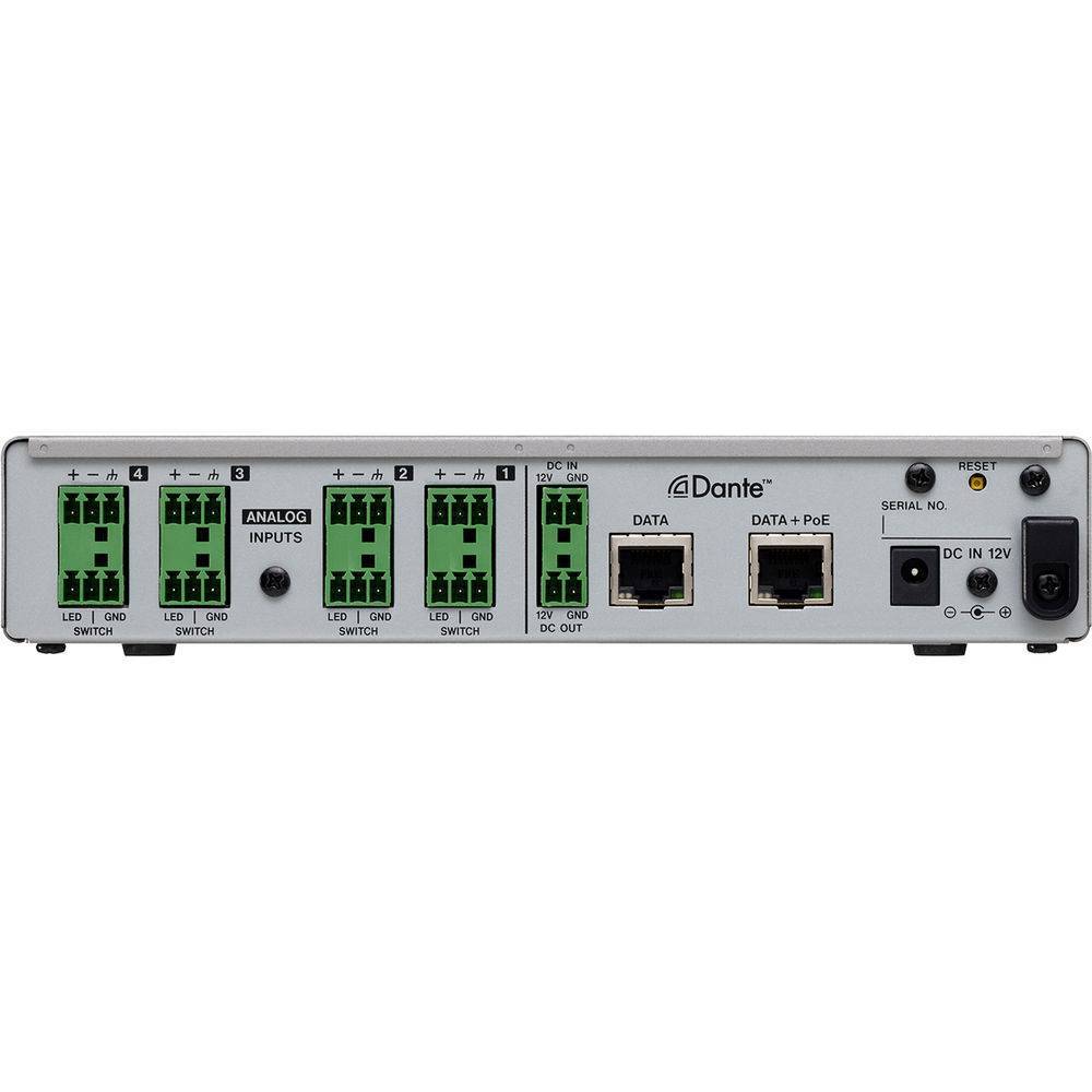 TASCAM MM-4D/IN-E 4-Channel Mic/Line Input Dante Converter - Image 2