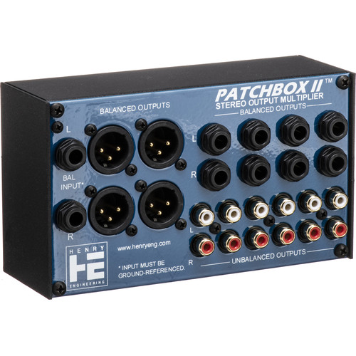 Henry Engineering Patchbox II Analog Stereo Output Multiplier and Signal