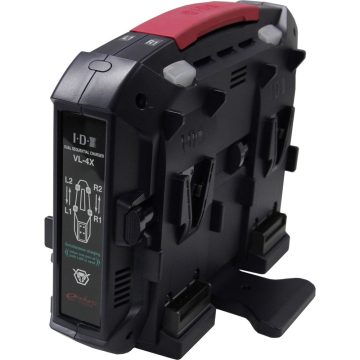 IDX VL-4X 4-Channel (2+2) Simultaneous Charger Included AC Adapter Can Also
