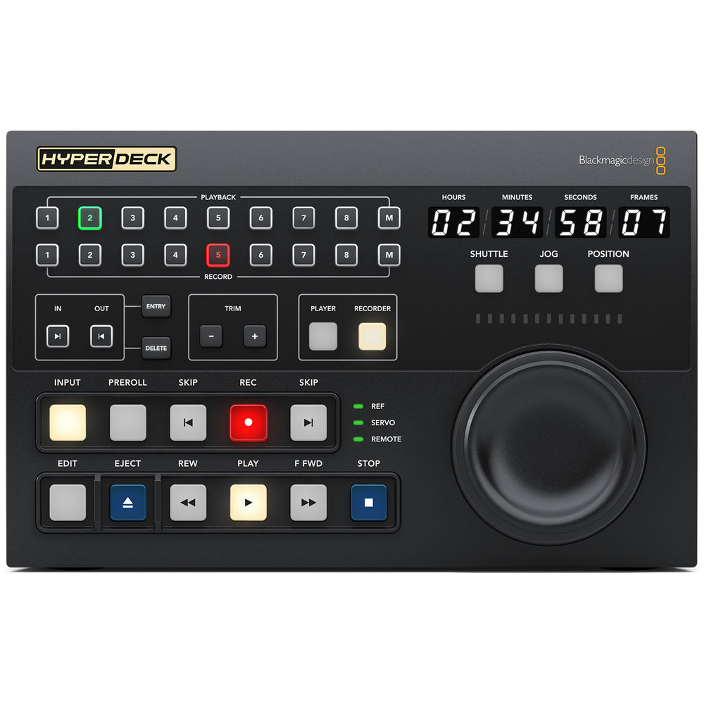 Blackmagic Design Bmd-Hyperd/Rstexctr Hyperdeck Extreme Control - Image 3