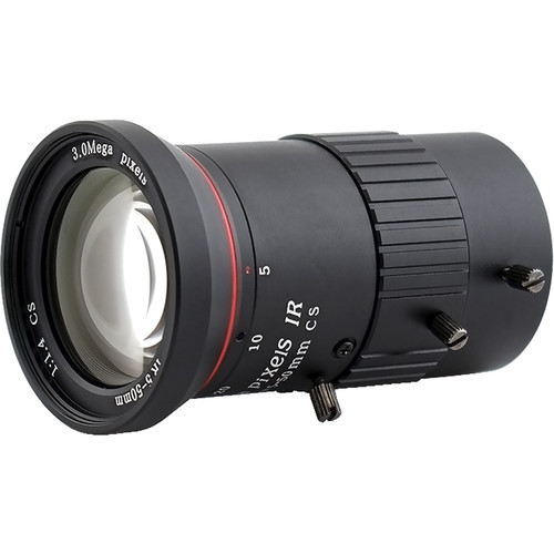 AIDA CS-0550V HD Varifocal 5.0-50MM Manual Iris CS Mount Lens - Image 2