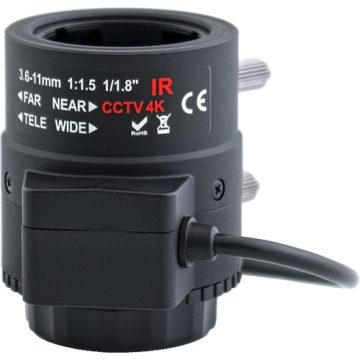 AIDA CS4K-3611V 4K Varifocal 3.6~11MM Auto-DC Iris CS Mount Lens