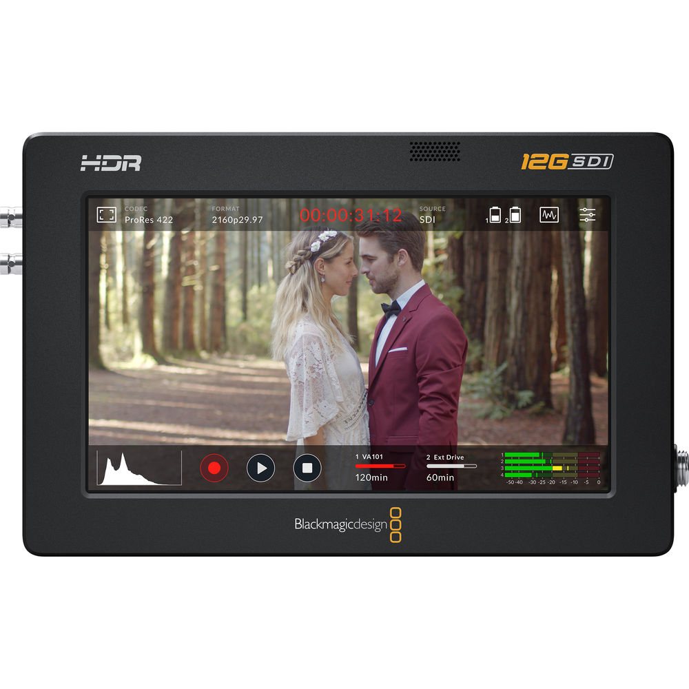 Blackmagic Design BMD-HYPERD/AVIDA12/5HDR Video Assist 5 " 12G-SDI/HDMI HDR