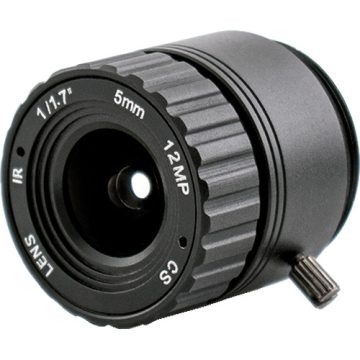 AIDA CS4K-5.0F 4K Fixed 5mm Hfov 66° Manual Focus CS Mount Lens