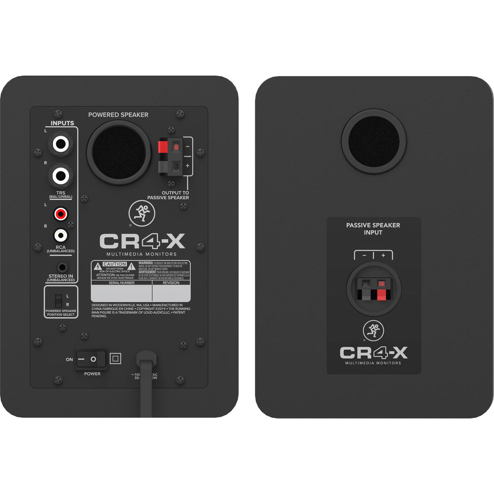 Mackie CR4-X 4" Multimedia Monitors (pair) - Image 3