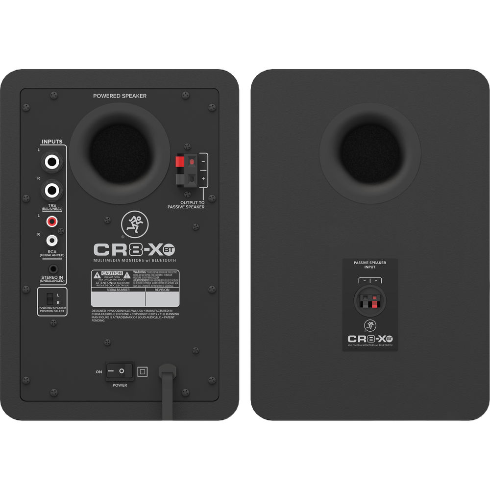 Mackie CR8-XBT 8" Multimedia Monitors with Bluetooth® (pair) - Image 2