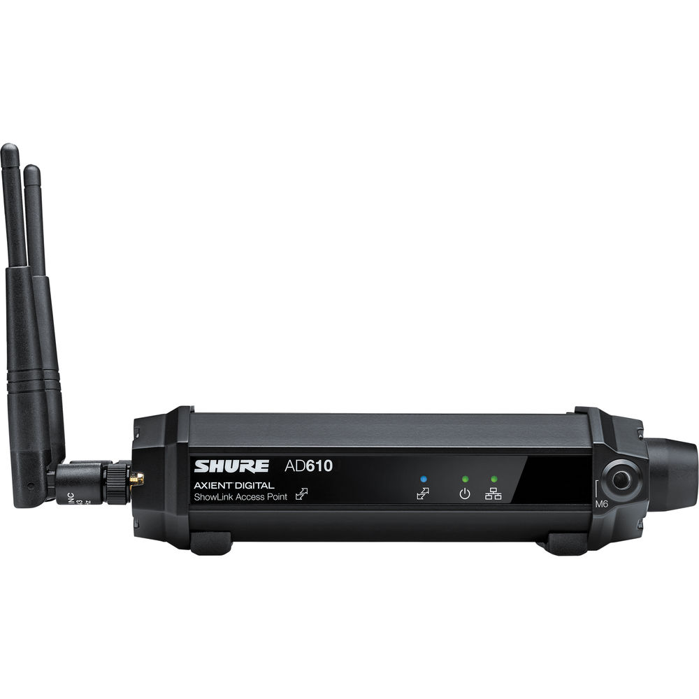 Shure AD610 Showlink® 2.4GHz Access Point, Without Power Supply