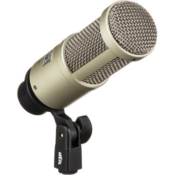 Heil PR40 Nickel Large Diameter Broadcast and Recording Studio Mic