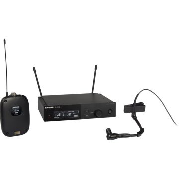 Shure SLXD14/98H Digital Wireless Cardioid Instrument Microphoe System